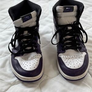 Air Jordan 1 Retro High OG Court Purple Men’s 10.5 Sneakers
